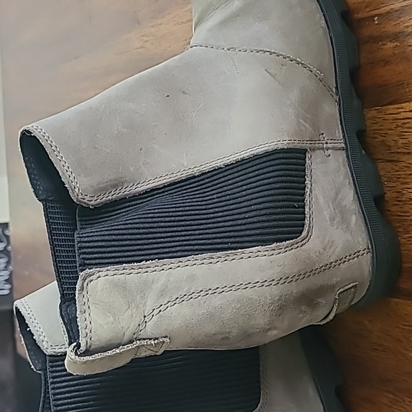 Sorel Quarry Joan Arctic II Women’s Size 9.5 Wedge Leather Boots - Picture 4 of 6